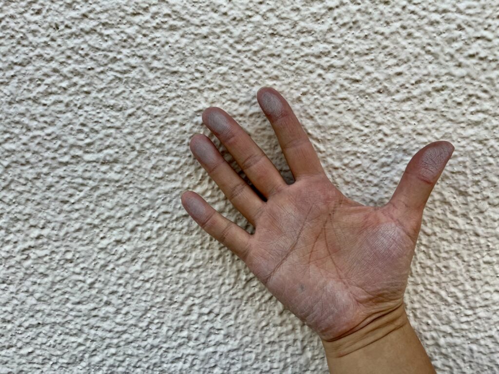 外壁チョーキング